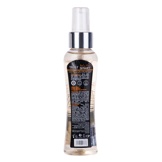 بادی میست مردانه تراست مدل Smart با حجم 100 میل - Image 3